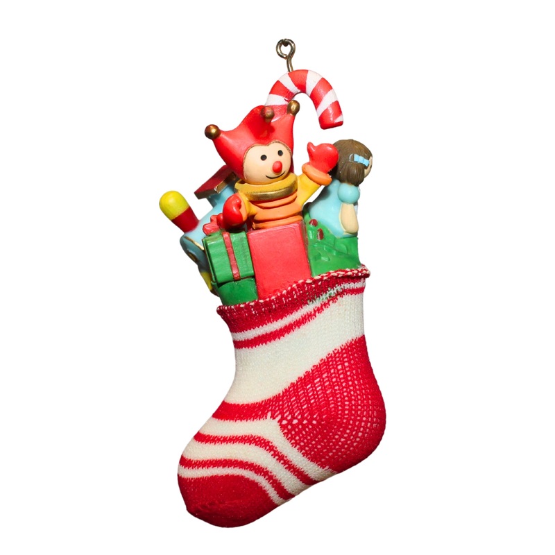 Hallmark Ornament: 1981 A Well Stocked Stocking  | QX1547
