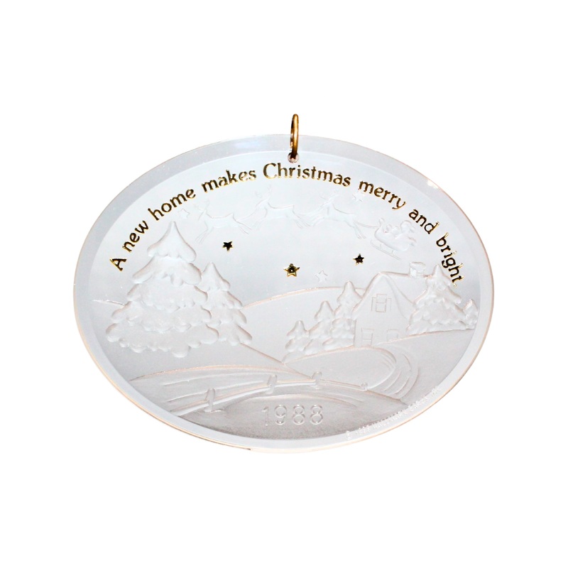 Hallmark Ornament: 1988 New Home  | QX3761