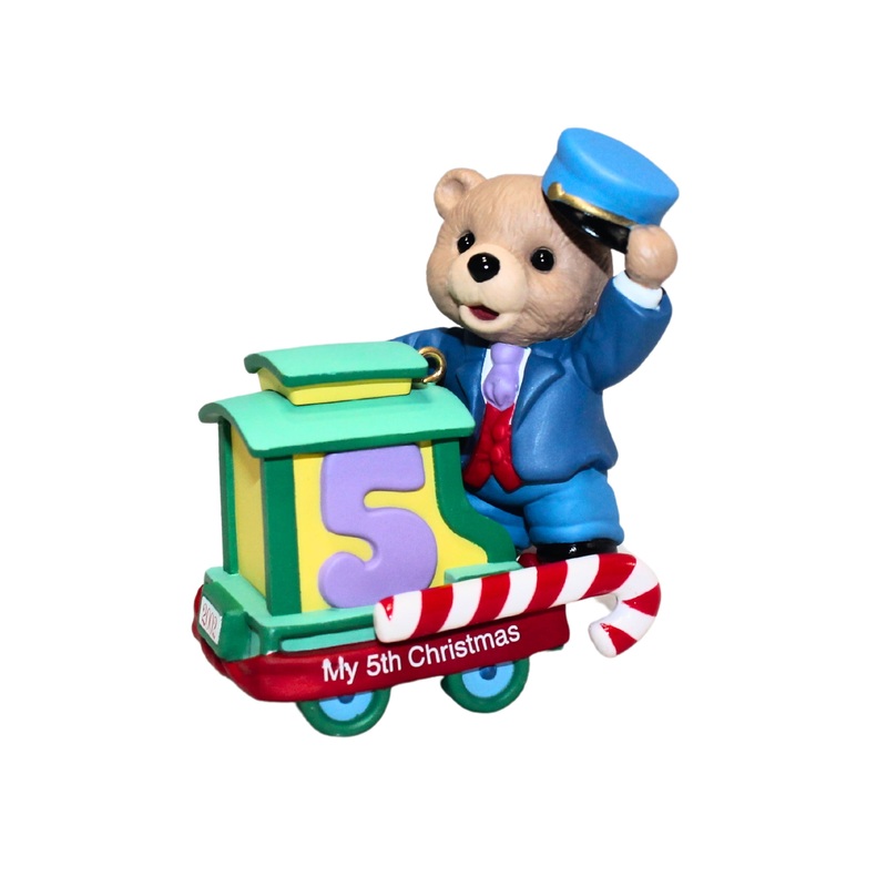 Hallmark Ornament: 2002 Child's Fifth Christmas | QX8346