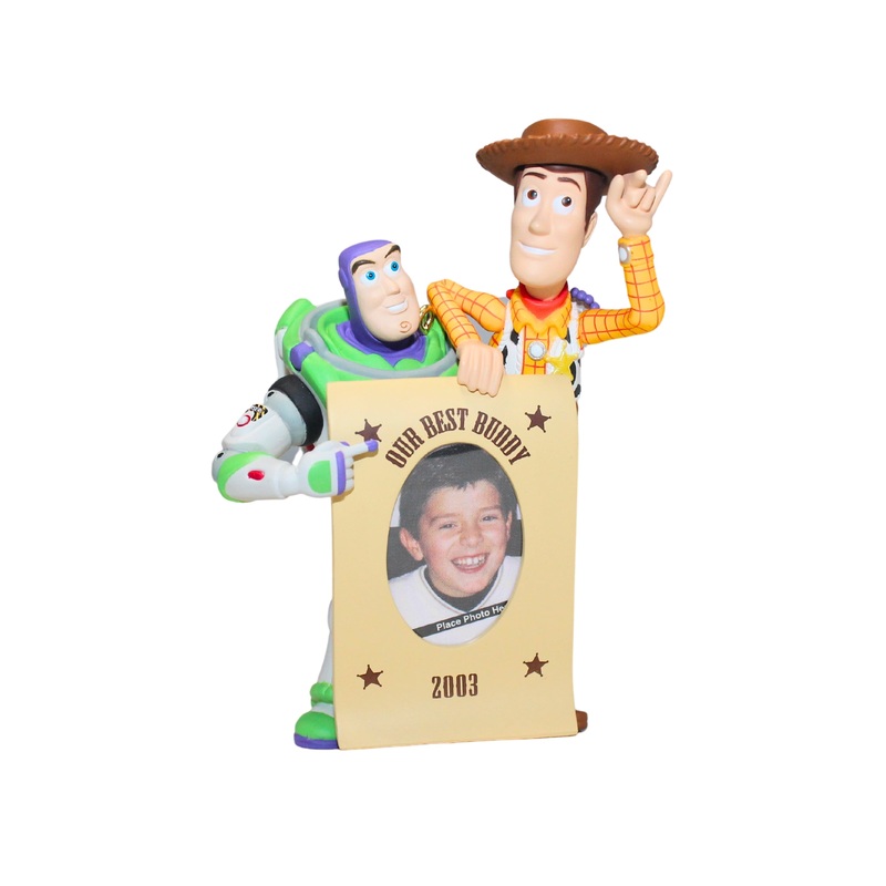 Hallmark Ornament: 2003 Our Best Buddy Buzz Lightyear and Woody | QXD5129