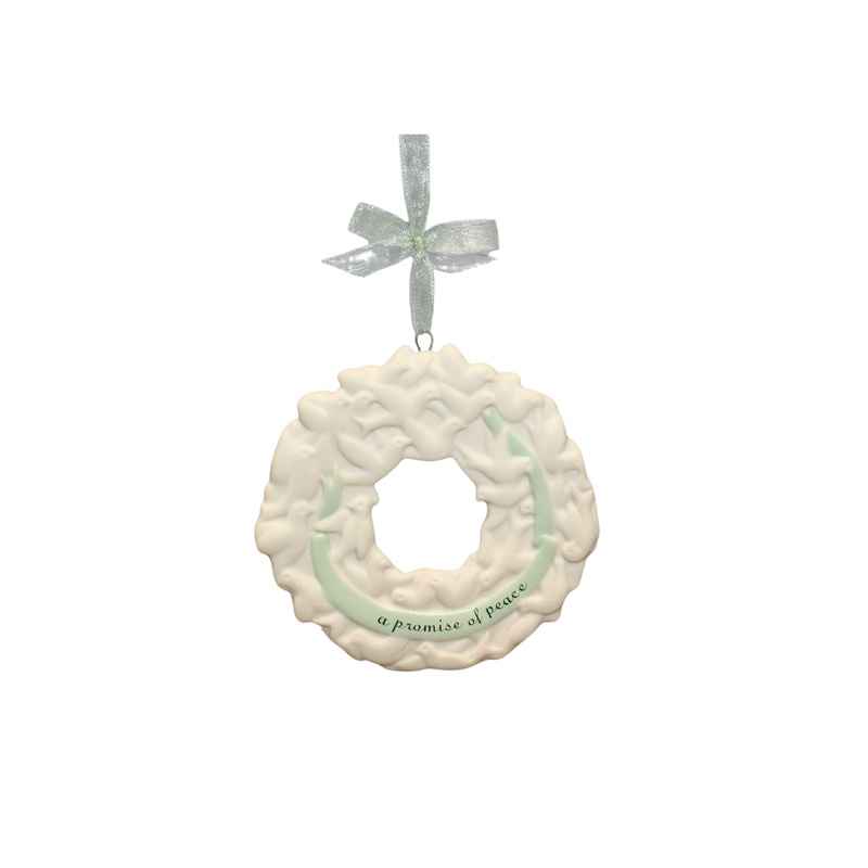 Hallmark Ornament: 2003 Peace Wreath | QXG8687