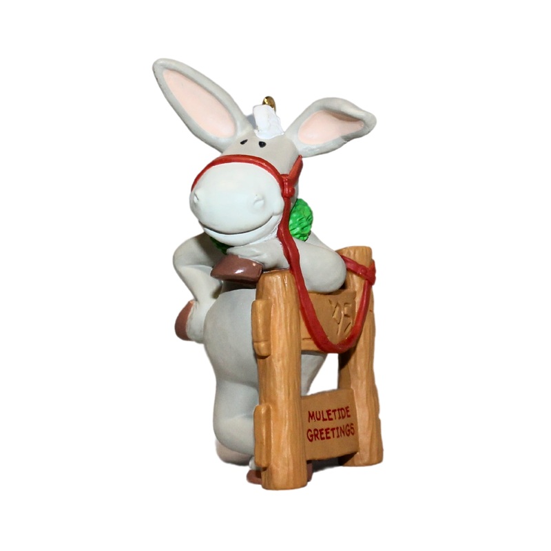 Hallmark Ornament: 1995 Muletide Greetings | QX6009