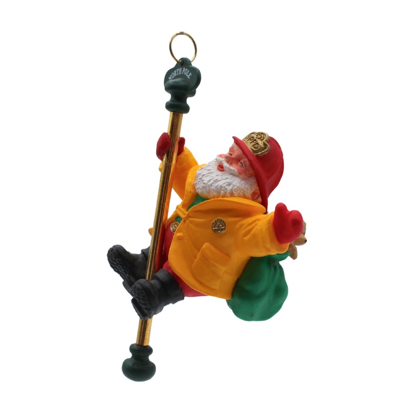 Hallmark Ornament: 1992 North Pole Fire Fighter | QX5104
