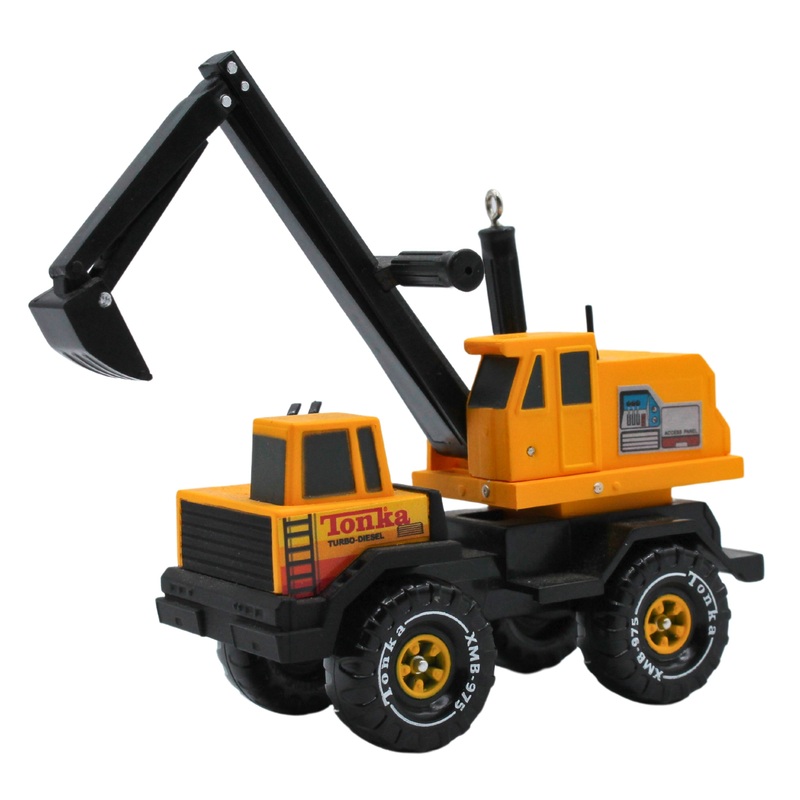 Hallmark Ornament: 2016 Mighty Tonka Backhoe | QXI3211