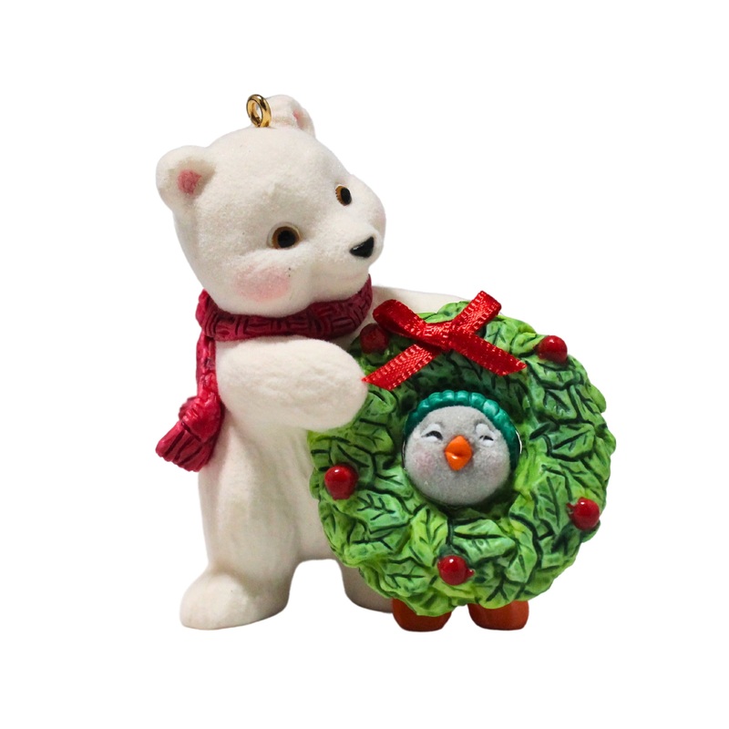 Hallmark Ornament: 2019 Decking the Halls - Snowball and Tuxedo - 19th in the Snowball and Tuxedo Series | QXR9059