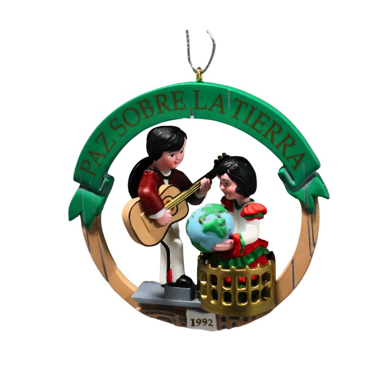 Hallmark Ornament: 1992 Peace on Earth | QX5174