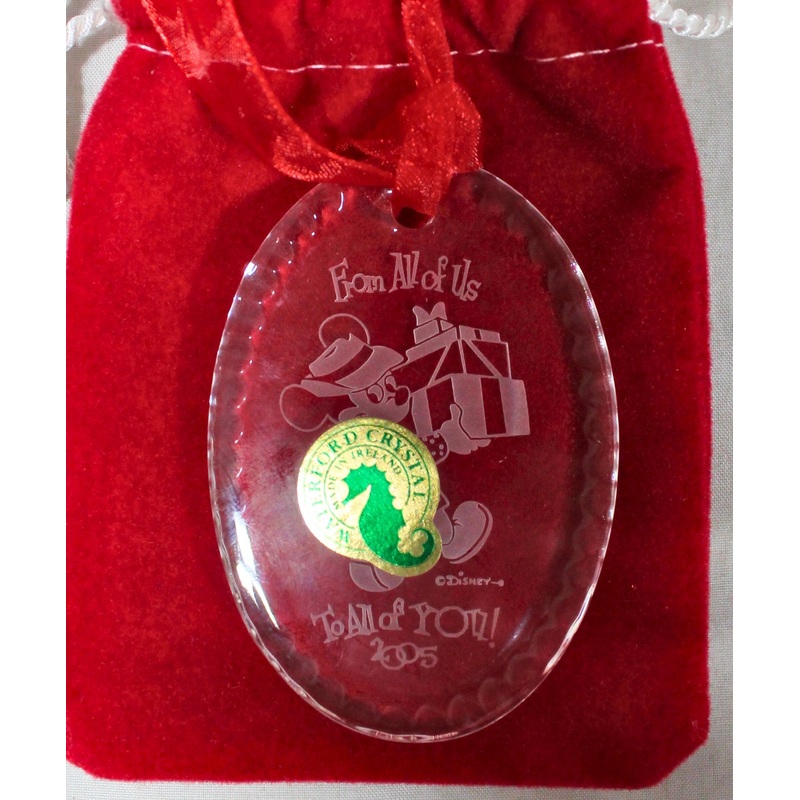Waterford Disney Mickey Ornament