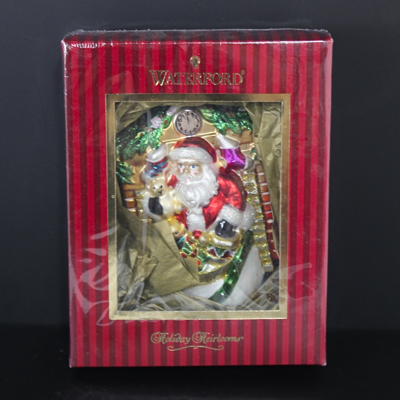 Waterford Holiday Heirloom Santa Arrives Ornament