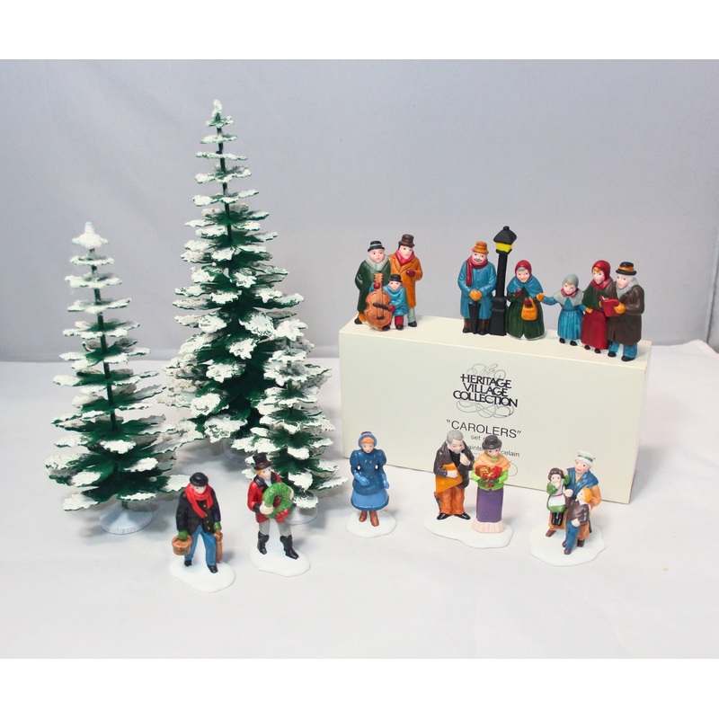 Department 56 Accessories | Carolers | David Copperfield | Trees
