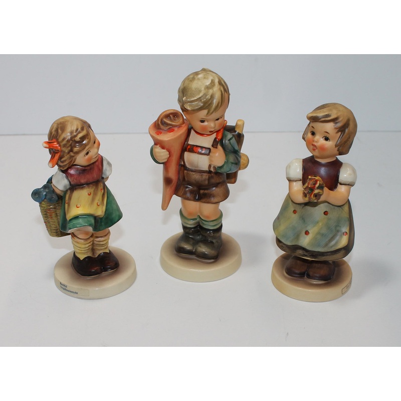 Hummel Figurine Lot Bashful, For Mother, Little Scholar  (AP 1606 )