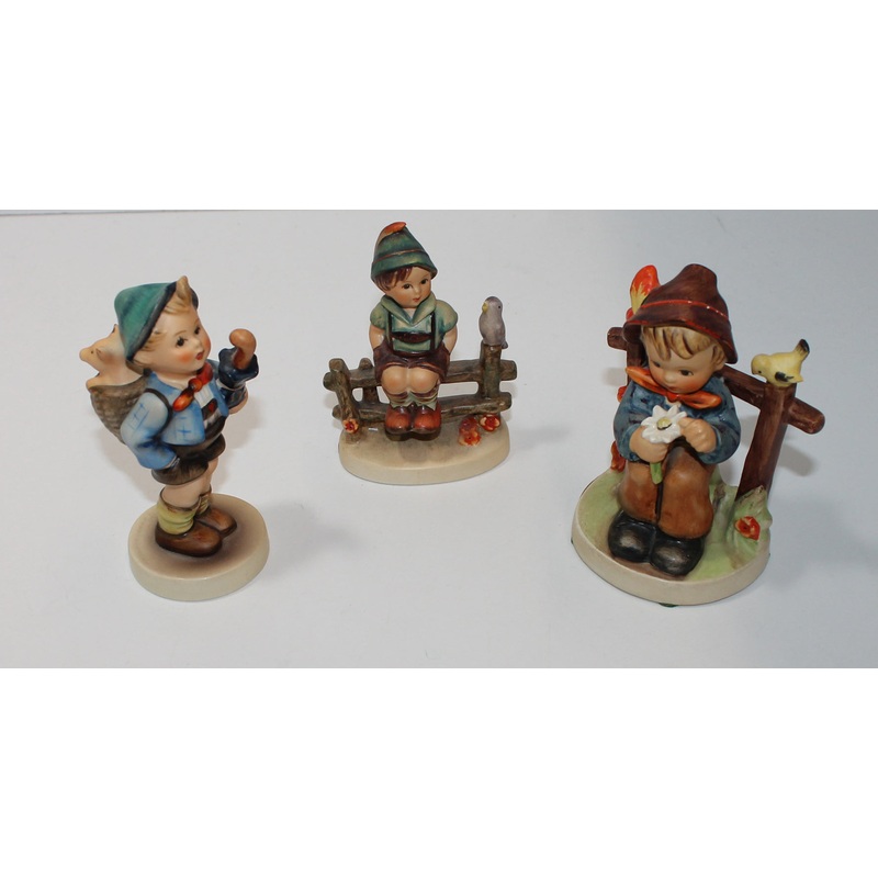 Hummel Figurine Lot Home From Market, Wayside Harmony, She Loves Me (1599 )