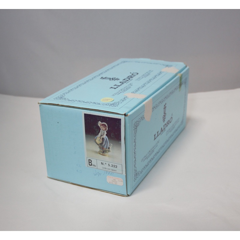 Lladr Figurine: 5222 Pretty Pickings | As Is Figurine with worn box