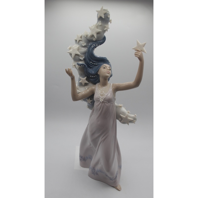 Lladr Figurine: 6569 The Milky Way | As Is Figurine with worn box
