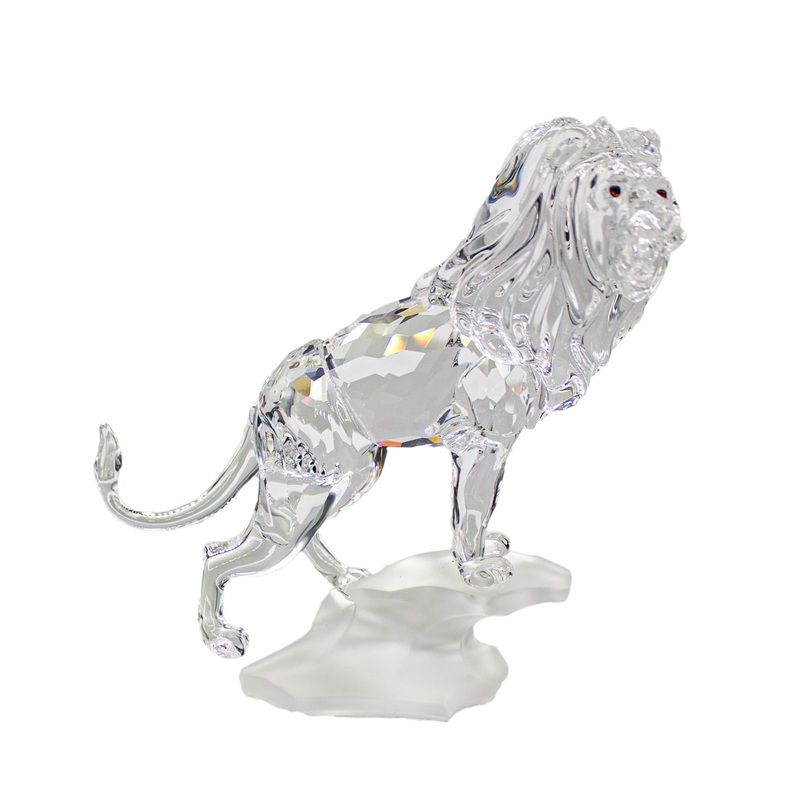 Swarovski Figurine: 269377 Lion Standing on a Rock