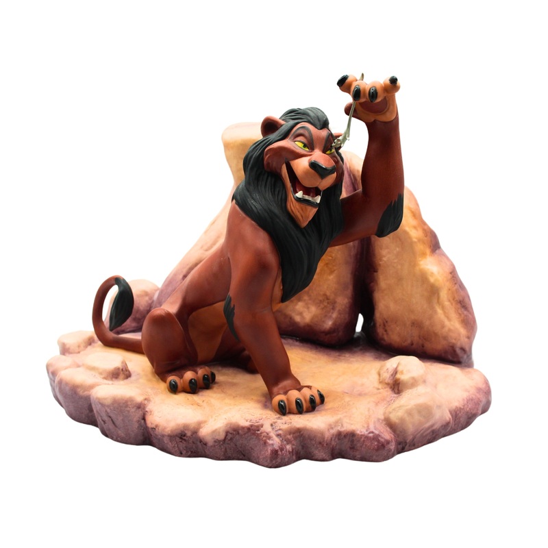 WDCC Scar - Life's not fair, is it?  | 1215530 | Disney's The Lion King | AS IS