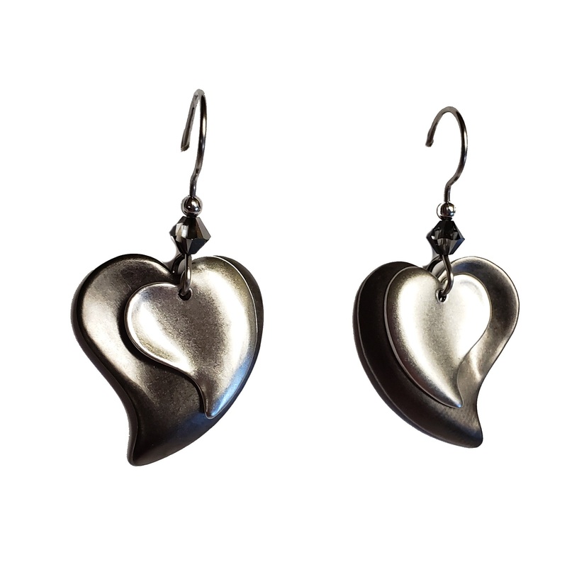 Hearts Full of Promise Layered Hearts Earrings