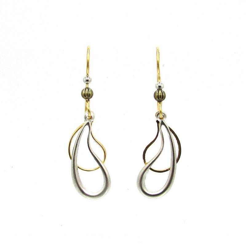 Playful Paisley Drop Earrings