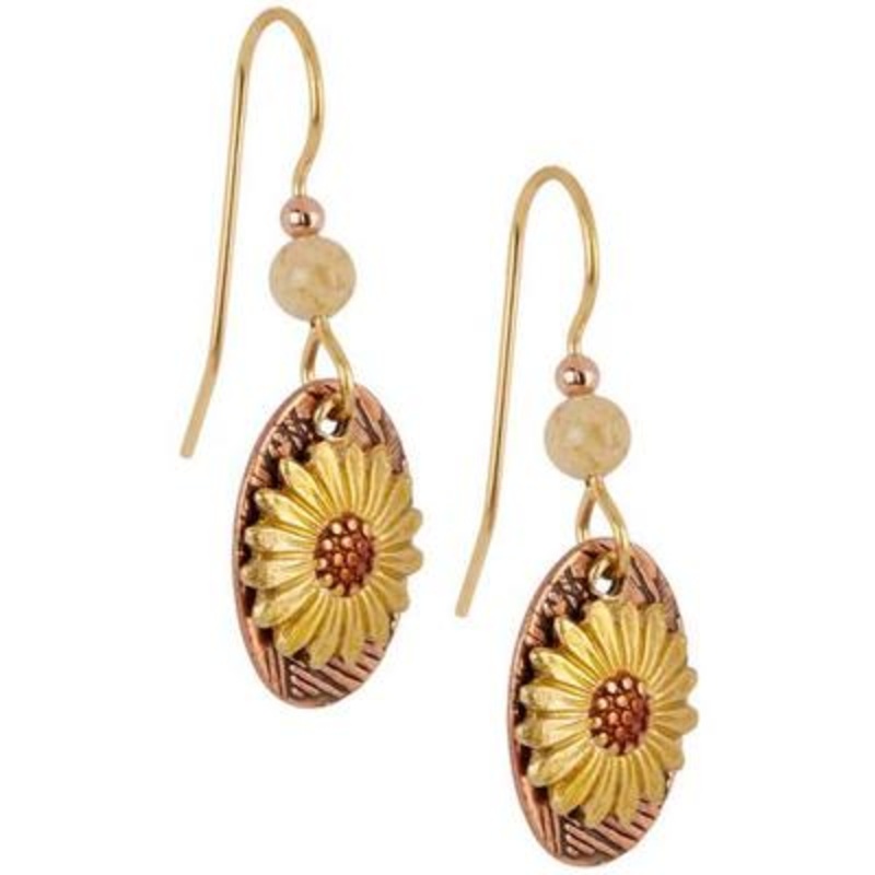 Sunflower Layered Earrings