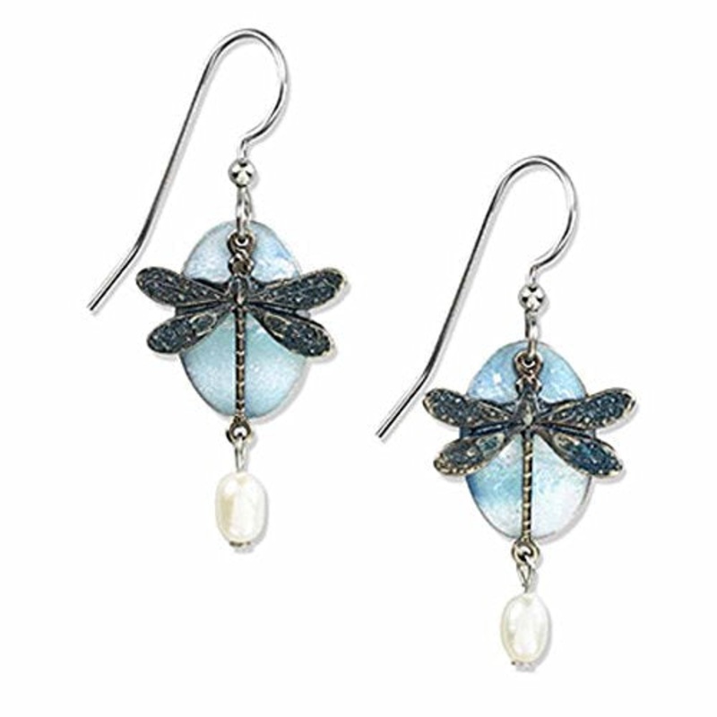 Turquoise Dragonfly Earrings