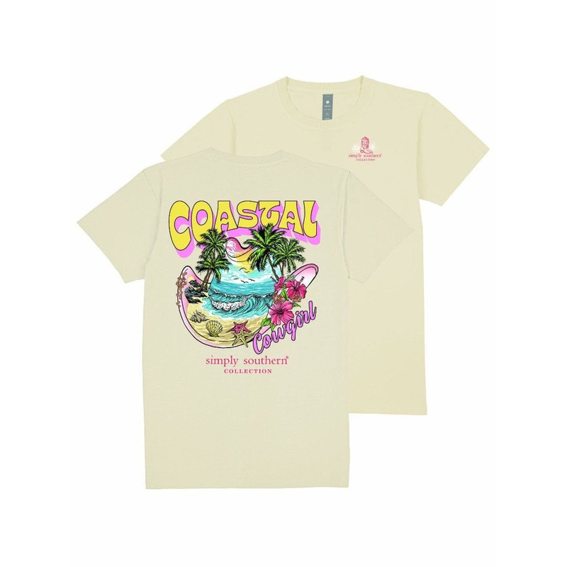 Coastal Cowgirl Tee - Tan
