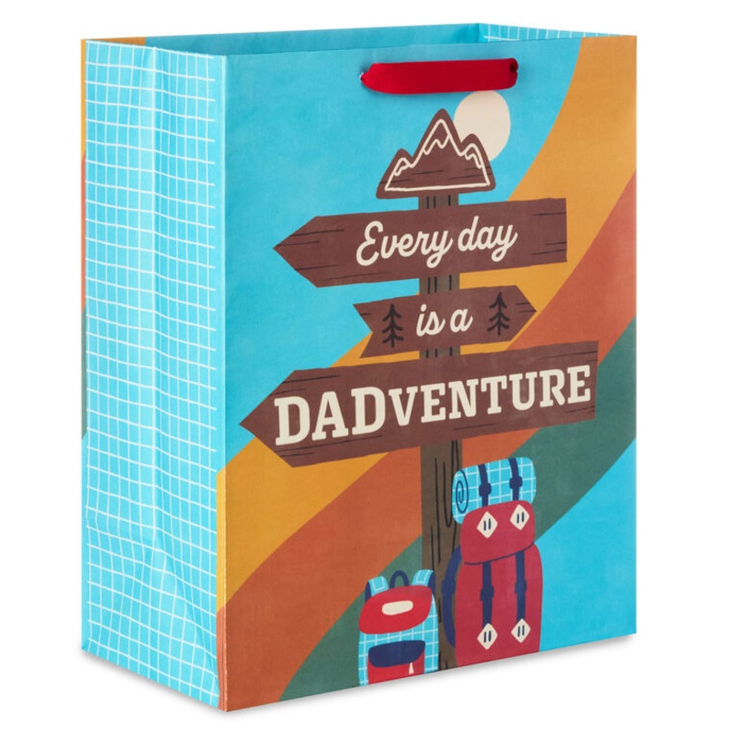 Every Day Is a DADventure Large Father's Day Gift Bag 13"