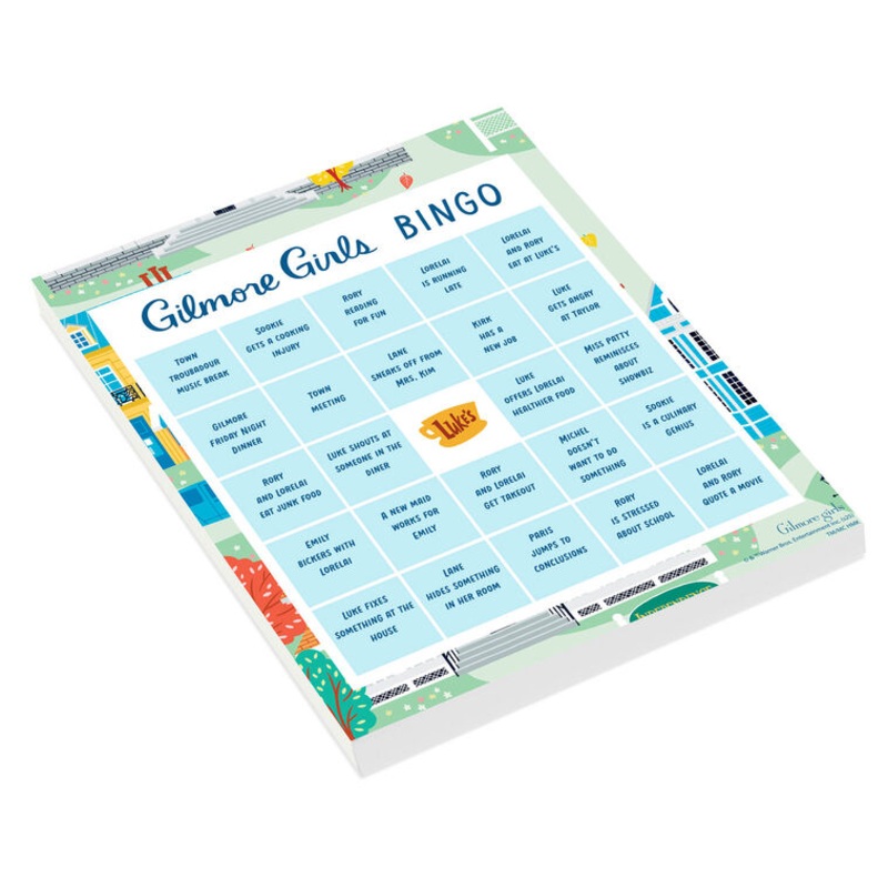 Gilmore Girls Bingo Game Pad, 102 Cards