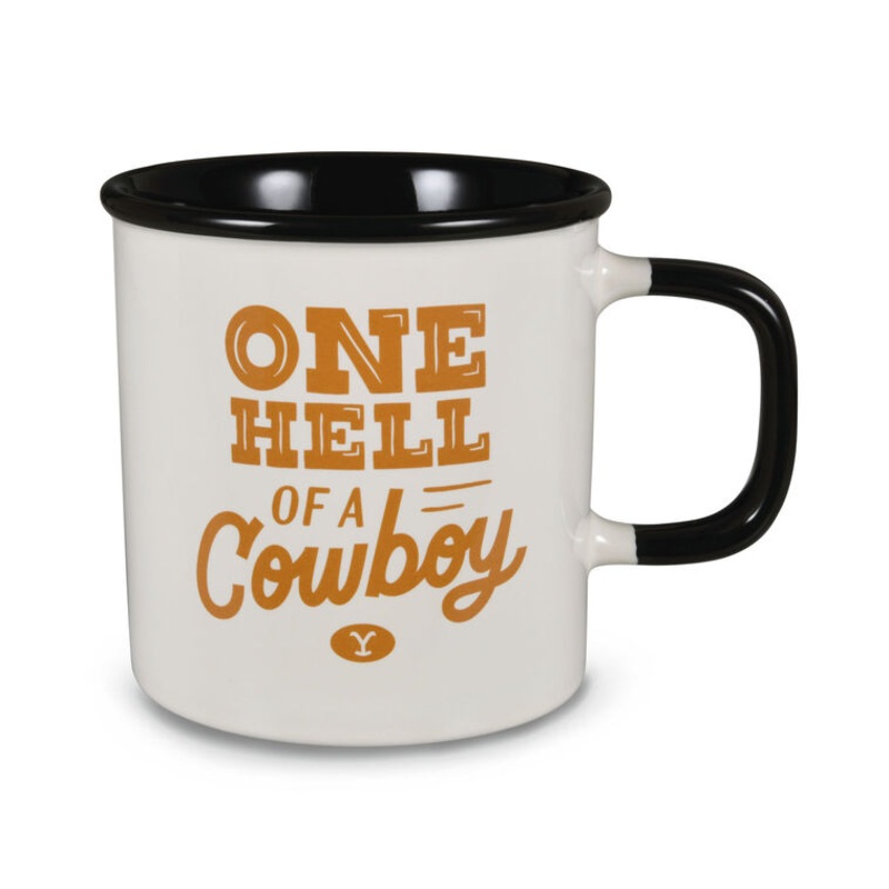 Yellowstone One Hell of a Cowboy Mug, 17 oz