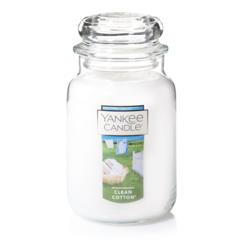 Clean Cotton Original Large Jar Candle