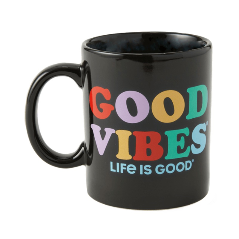 Good Vibes Jake's Mug - Jet Black