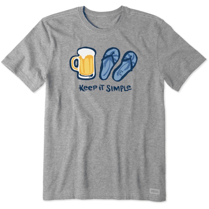 Keep it Simple Beer Crusher Tee Men's