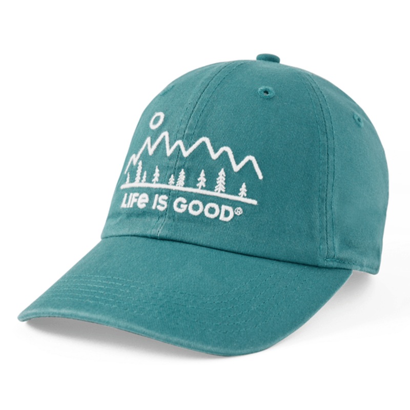 Minimal Nature Landscape Chill Cap - Spruce Green