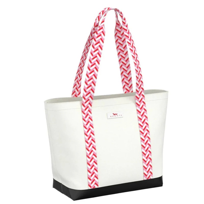 Shoulder Handbag Pick-Me-Up - Vanilla Canvas / Lovers Lane