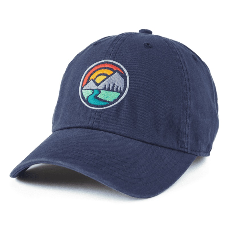 Sunset Breathe Circle Chill Cap