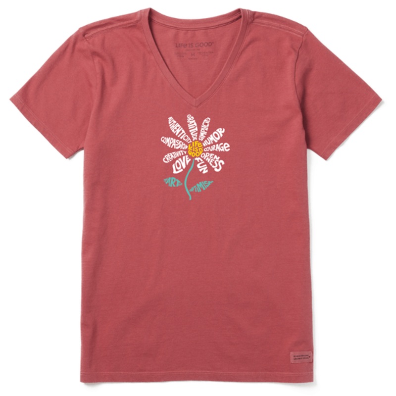 Superpowers Daisy Short Sleeve Vee Women's