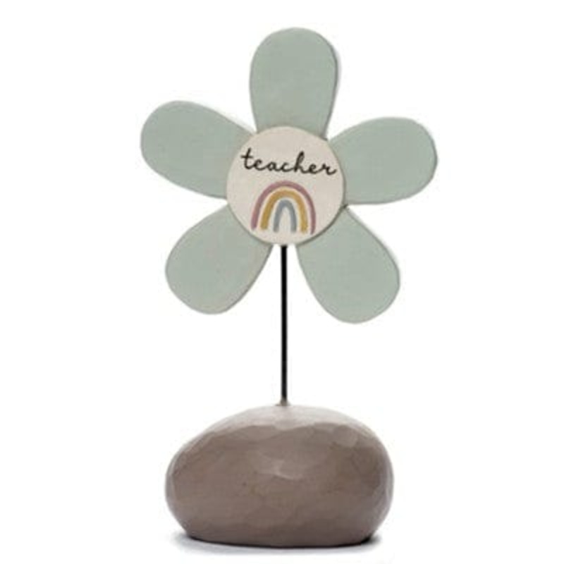Teacher, Flower Figurine
