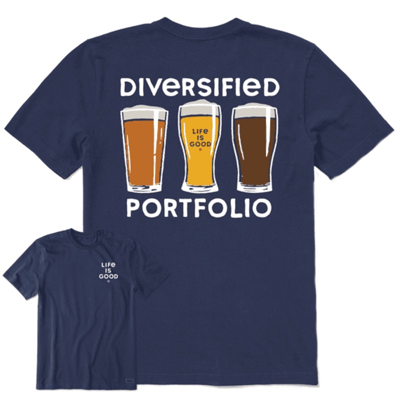 Diversified Portfolio Beer Short Sleeve Tee Men's