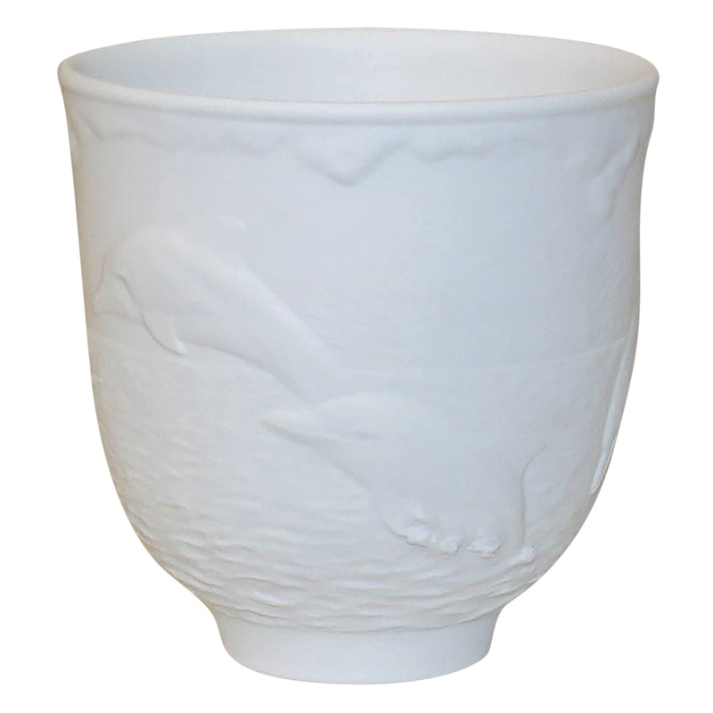 Lladr Candle Holder: 17658 Dolphins at Play