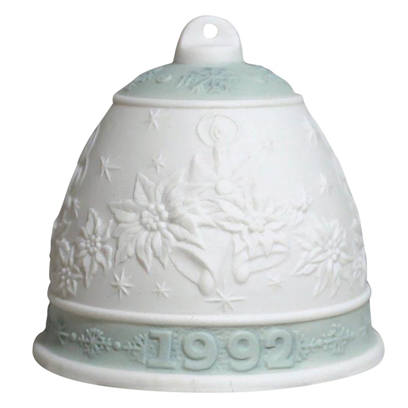Lladr Figurine: 15913 Christmas Bell - 1992