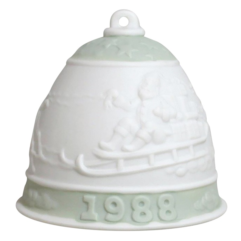 Lladr Figurine: 5525 Christmas Bell - 1988