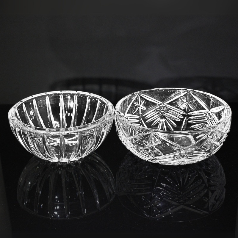 Lot of 2: Crystal Bowls