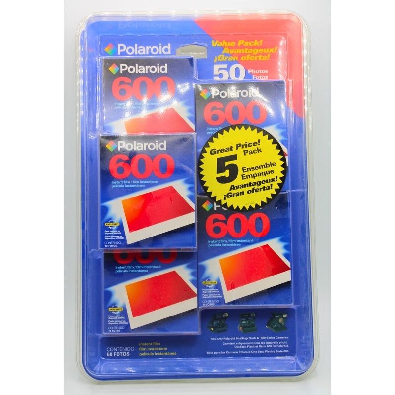Polaroid 600 Instant Film - 5 pack