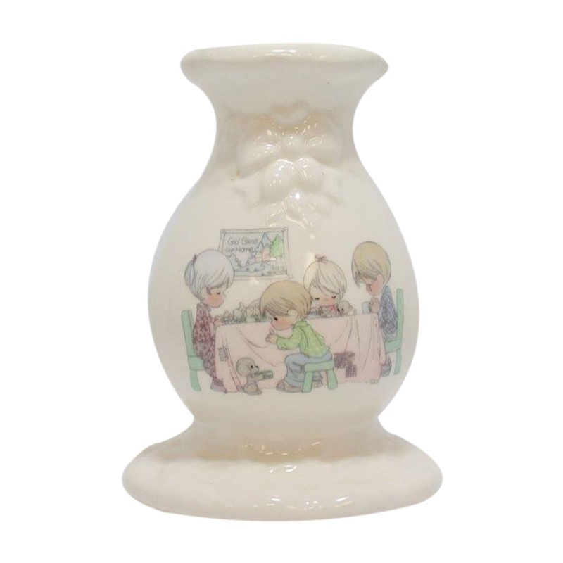 Precious Moments: 654469 Lord's Blessing Candlestick Holder