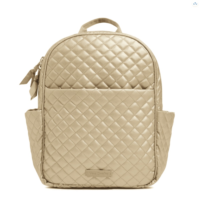 Small Backpack - Champagne Gold Pearl
