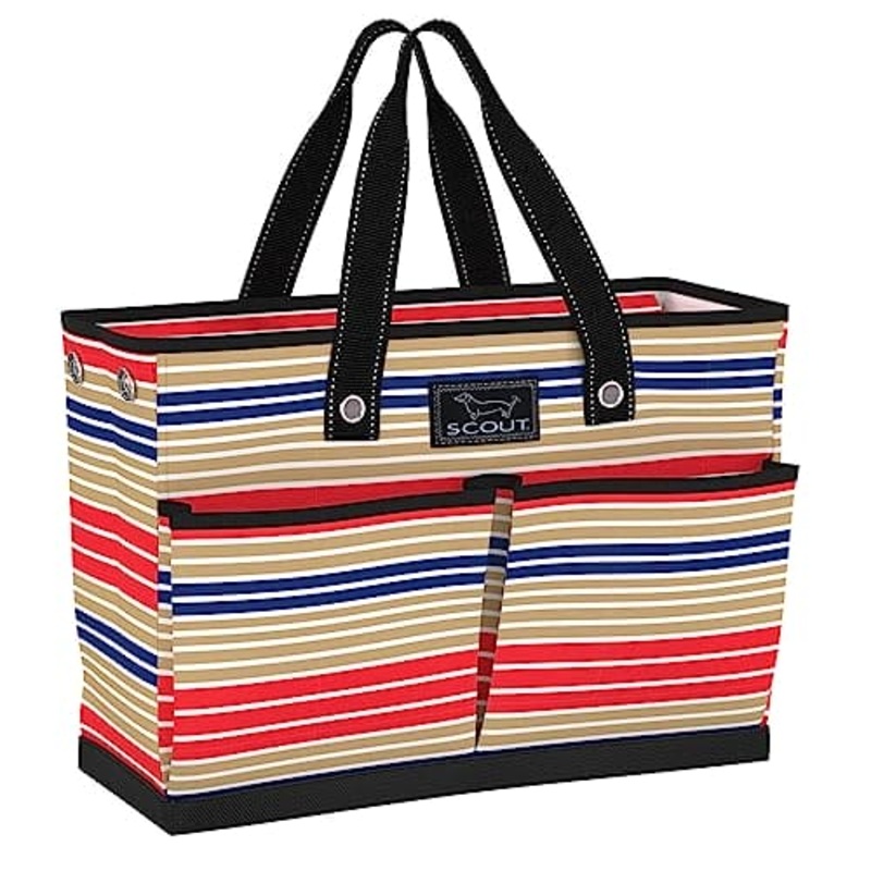 The BJ Bag Pocket Tote -  English Channel