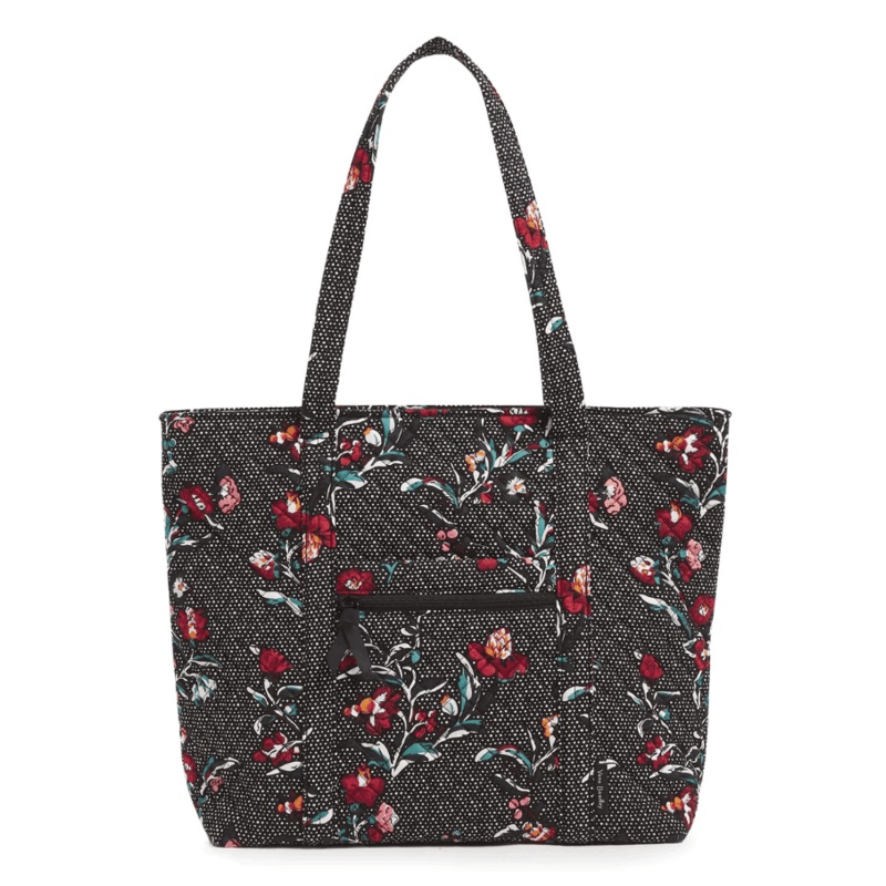 Vera Tote - Perennials Noir Dot