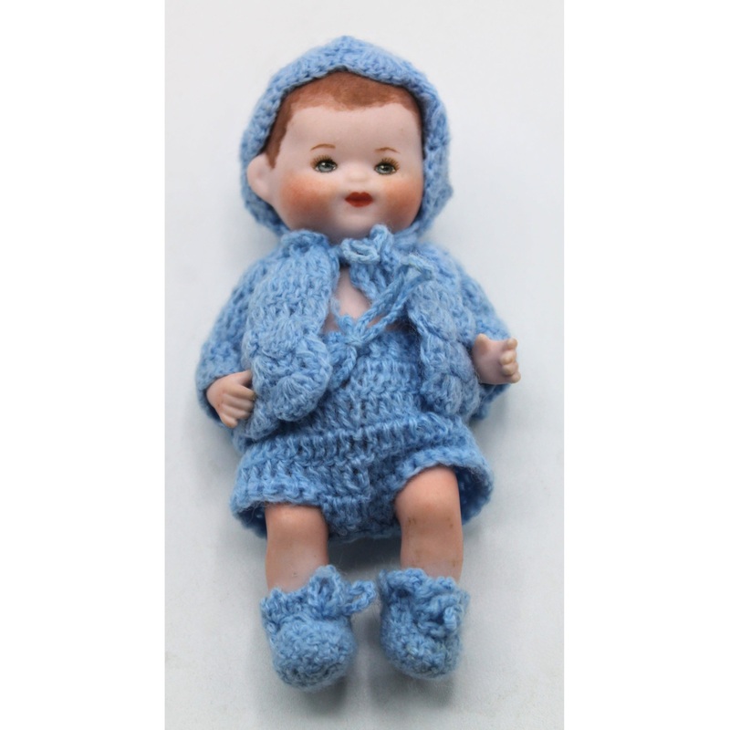 Vintage Bye-Lo Baby in Blue | Please Read
