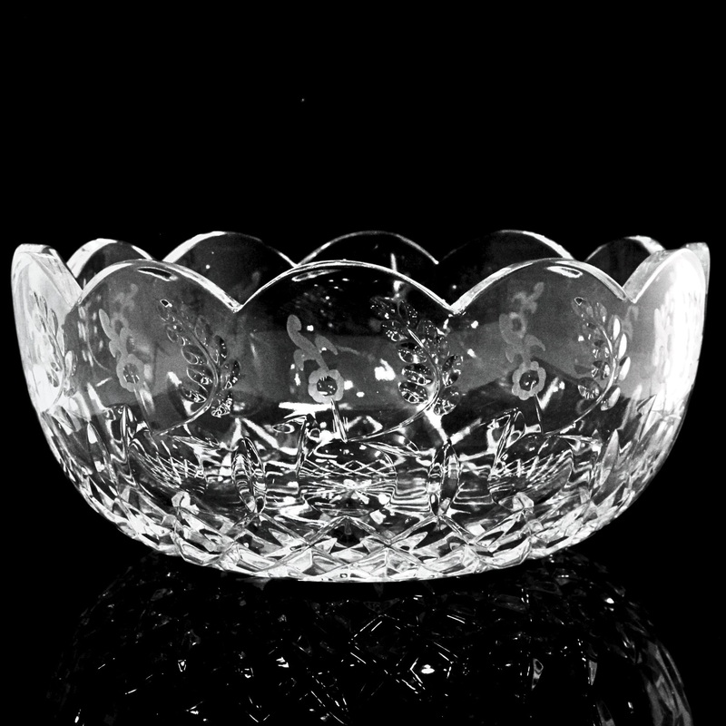 Waterford Crystal: Gallia Scalloped Bowl, 8.5"