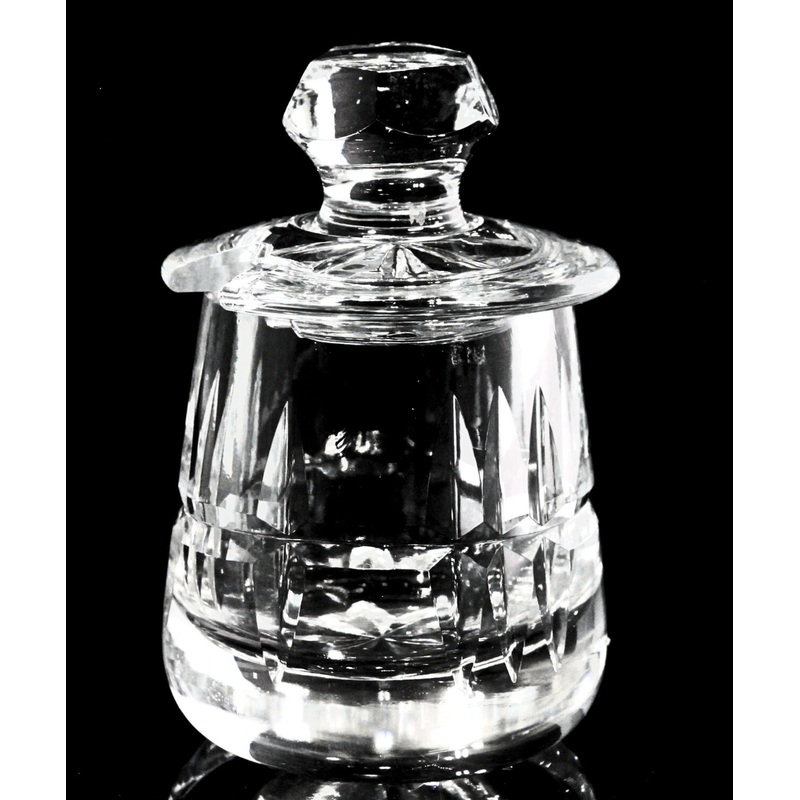Waterford Crystal: Table Accessories Mustard Jar & Lid, 3"