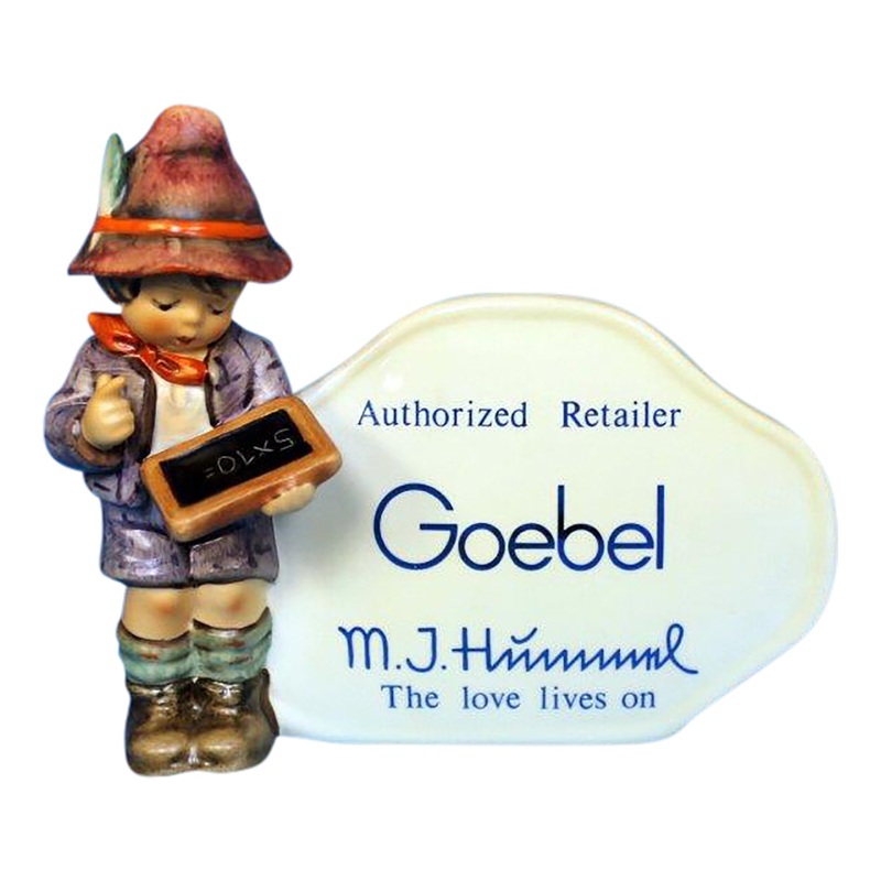 Hummel Figurine: Authorized Retailer Plaque - 460