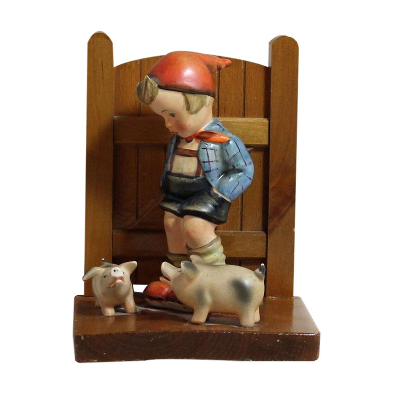 Hummel Figurine: Farm Boy - Bookend - 60/A